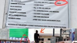 Pengguna Jasa Mengkangkangi Permen PUPR No: 10 Tahun 2021 Tentang (SMKK )(RKK)(AKK)